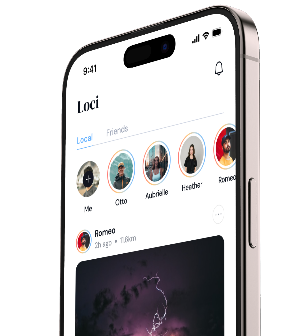 Loci App Mockup